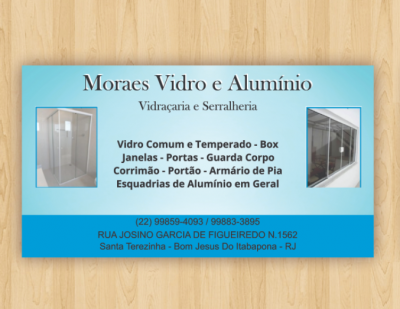 "Moraes Vidro e Alumínio"